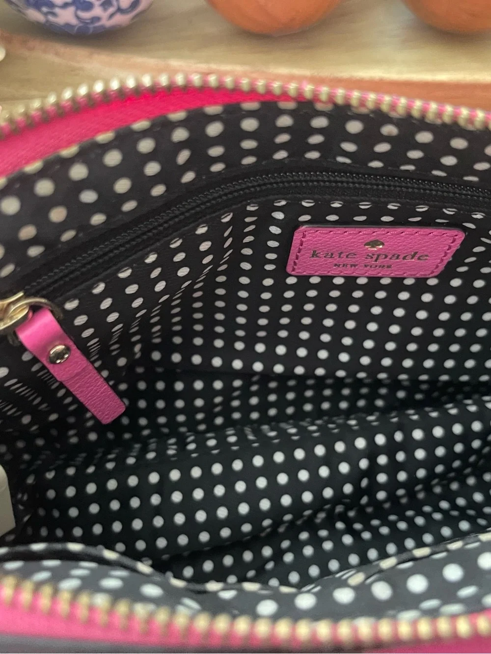 kate spade Hot Pink Bow Crossbody Bag